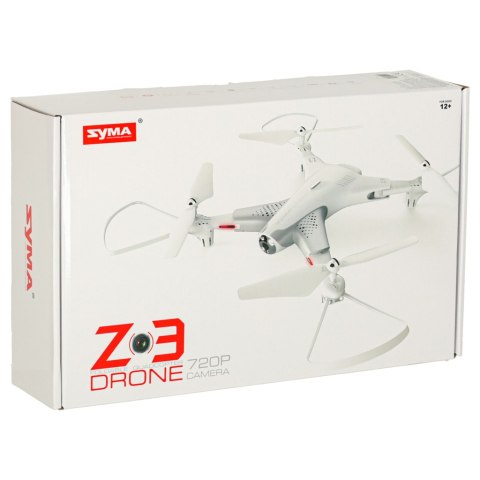 DRON ZDALNIE STEROWANY SYMA Z3 KAMERA 720P PILOT 2.4G LED ŻYROSKOP ZAWIS DRON ZDALNIE STEROWANY SYMA Z3 KAMERA 720P PILOT 2.4G LED ŻYROSKOP ZAWIS