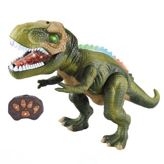 DINOZAUR ZDALNIE STEROWANY T-REX RC ŚWIATŁA LED DŹWIĘKI RUSZA GŁOWĄ CHODZI