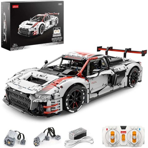 KLOCKI KONSTRUKCYJNE RASTAR SAMOCHÓD AUTO RC AUDI R8 ZESTAW 3322 EL. PILOT