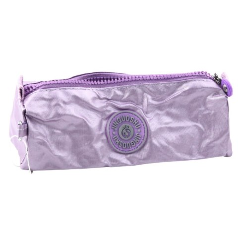 Piórnik Szkolny Organizer Jednokomorowy Fioletowy 21,5cm Piórnik Szkolny Organizer Jednokomorowy Fioletowy 21,5cm