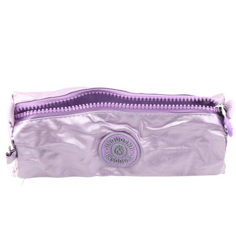 Piórnik Szkolny Organizer Jednokomorowy Fioletowy 21,5cm Piórnik Szkolny Organizer Jednokomorowy Fioletowy 21,5cm