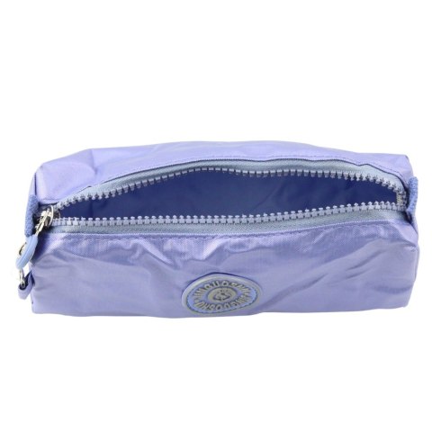 Piórnik Szkolny Organizer Jednokomorowy Niebieski 21,5cm Piórnik Szkolny Organizer Jednokomorowy Niebieski 21,5cm