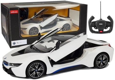 Auto R/C BMW i8 Rastar 1:14 Biały Drzwi Automatyczne Auto R/C BMW i8 Rastar 1:14 Biały Drzwi Automatyczne