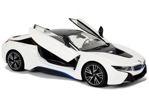 Auto R/C BMW i8 Rastar 1:14 Biały Drzwi Automatyczne Auto R/C BMW i8 Rastar 1:14 Biały Drzwi Automatyczne