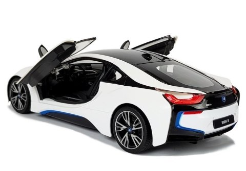 Auto R/C BMW i8 Rastar 1:14 Biały Drzwi Automatyczne Auto R/C BMW i8 Rastar 1:14 Biały Drzwi Automatyczne