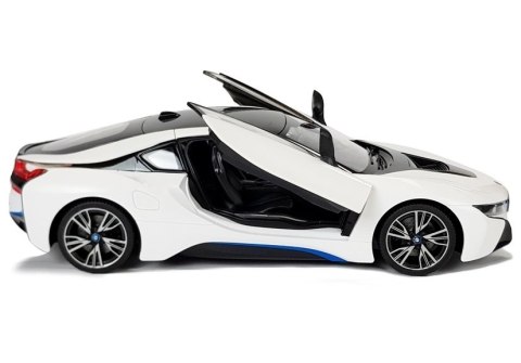 Auto R/C BMW i8 Rastar 1:14 Biały Drzwi Automatyczne Auto R/C BMW i8 Rastar 1:14 Biały Drzwi Automatyczne