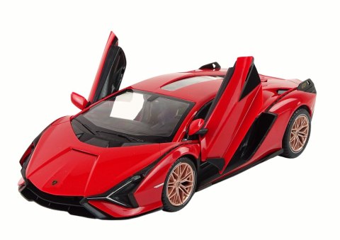 Auto R/C Lamborghini Sian FKP 37 Rastar 1:14 Czerwone Na Pilota Auto R/C Lamborghini Sian FKP 37 Rastar 1:14 Czerwone Na Pilota
