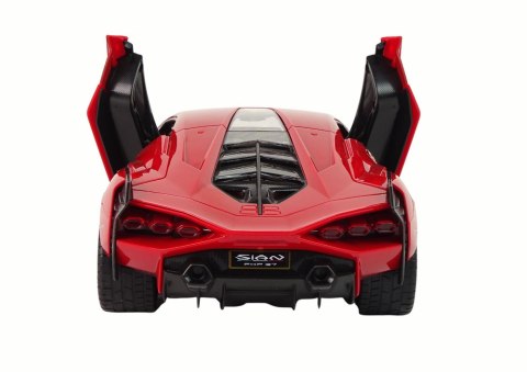 Auto R/C Lamborghini Sian FKP 37 Rastar 1:14 Czerwone Na Pilota Auto R/C Lamborghini Sian FKP 37 Rastar 1:14 Czerwone Na Pilota