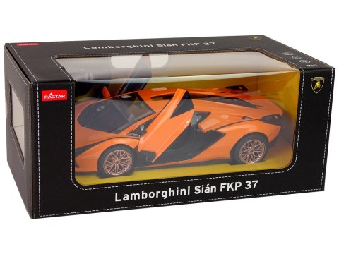 Auto R/C Lamborghini Sian FKP 37 Rastar 1:14 Pomarańczowe Na Pilota Auto R/C Lamborghini Sian FKP 37 Rastar 1:14 Pomarańczowe Na Pilota
