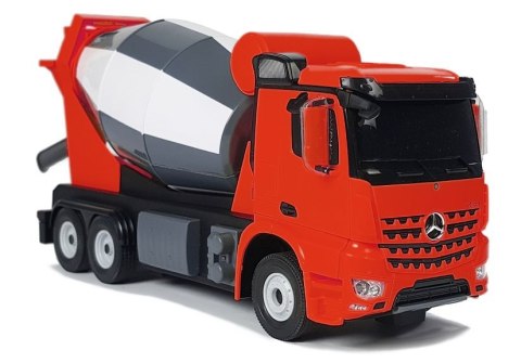 Auto R/C Mercedes-Benz Arocs Rastar 1:14 Czerwone na Pilota Auto R/C Mercedes-Benz Arocs Rastar 1:14 Czerwone na Pilota