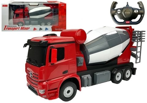 Auto R/C Mercedes-Benz Arocs Rastar 1:14 Czerwone na Pilota Auto R/C Mercedes-Benz Arocs Rastar 1:14 Czerwone na Pilota