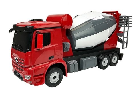 Auto R/C Mercedes-Benz Arocs Rastar 1:14 Czerwone na Pilota Auto R/C Mercedes-Benz Arocs Rastar 1:14 Czerwone na Pilota