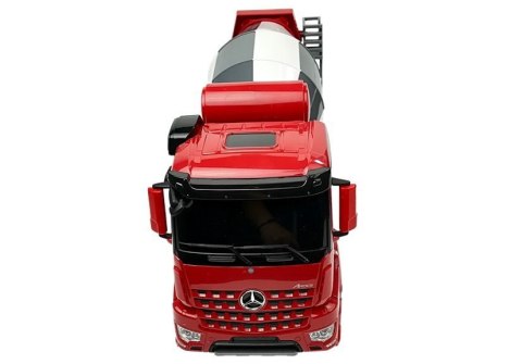 Auto R/C Mercedes-Benz Arocs Rastar 1:14 Czerwone na Pilota Auto R/C Mercedes-Benz Arocs Rastar 1:14 Czerwone na Pilota
