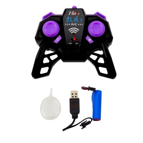 SAMOCHÓD ZDALNIE STEROWANY AUTO RC OFF-ROAD TERENOWE 1:16 LED SPRAY PILOT