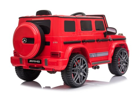 Auto na akumulator Mercedes G63 Czerwony BBH-0003 EZ Auto na akumulator Mercedes G63 Czerwony BBH-0003 EZ