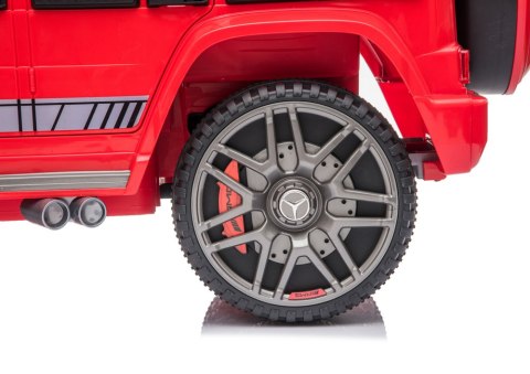 Auto na akumulator Mercedes G63 Czerwony BBH-0003 EZ Auto na akumulator Mercedes G63 Czerwony BBH-0003 EZ
