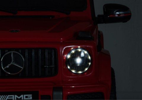 Auto na akumulator Mercedes G63 Czerwony BBH-0003 EZ Auto na akumulator Mercedes G63 Czerwony BBH-0003 EZ