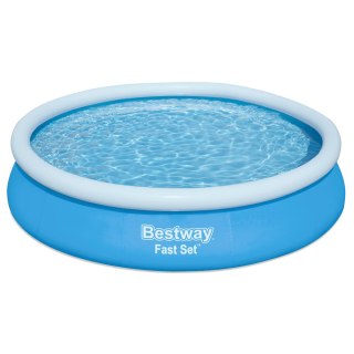 BASEN ROZPOROWY DMUCHANY 366X76CM 5377L BESTWAY FAST SET ZESTAW POMPA FILTR