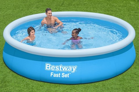 BASEN ROZPOROWY DMUCHANY 366X76CM 5377L BESTWAY FAST SET ZESTAW POMPA FILTR BASEN ROZPOROWY DMUCHANY 366X76CM 5377L BESTWAY FAST SET ZESTAW POMPA FILTR