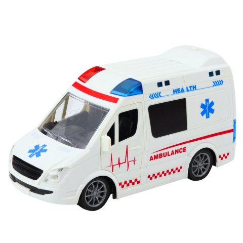 KARETKA ZDALNIE STEROWANA AMBULANS RC 1:20 ŚWIATŁA DŹWIĘKI PILOT OTWIERANE DRZWI KARETKA ZDALNIE STEROWANA AMBULANS RC 1:20 ŚWIATŁA DŹWIĘKI PILOT OTWIERANE DRZWI