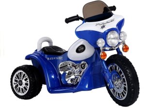 MOTOREK NA AKUMULATOR DLA DZIECI 1-3 LAT TRÓJKOŁOWY CHOPPER ŚWIATŁA JT568