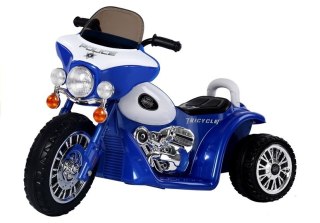 MOTOREK NA AKUMULATOR DLA DZIECI 1-3 LAT TRÓJKOŁOWY CHOPPER ŚWIATŁA JT568