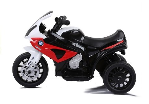 MOTOREK NA AKUMULATOR DLA DZIECI 1-3 LATA TRÓJKOŁOWY BMW S1000RR LED SKÓRA MOTOREK NA AKUMULATOR DLA DZIECI 1-3 LATA TRÓJKOŁOWY BMW S1000RR LED SKÓRA