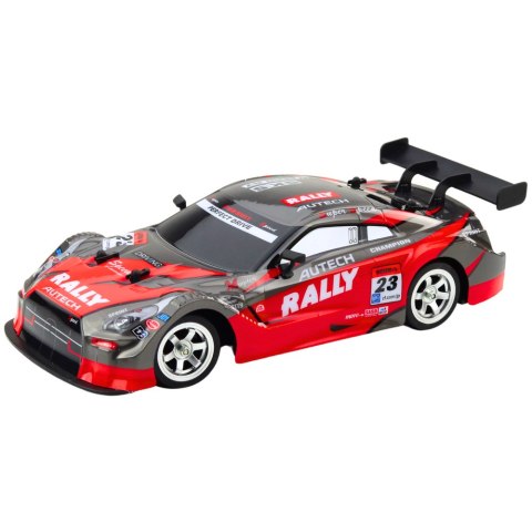 SAMOCHÓD ZDALNIE STEROWANY WYŚCIGOWE AUTO RC DRIFT 1:16 30KM/H LED PILOT 2.4G AKUMULATOR
