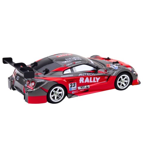 SAMOCHÓD ZDALNIE STEROWANY WYŚCIGOWE AUTO RC DRIFT 1:16 30KM/H LED PILOT 2.4G AKUMULATOR