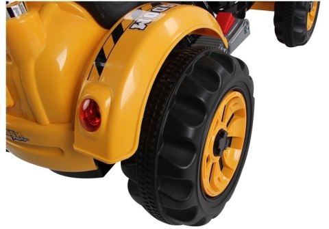 TRAKTOR Z ŁYŻKĄ KOPARKA NA AKUMULATOR DLA DZIECKA 3-6LAT 2SILNIKI 45W 6KM/H
