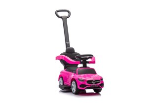 Jeździk z Pchaczem Mercedes 3w1 Różowy