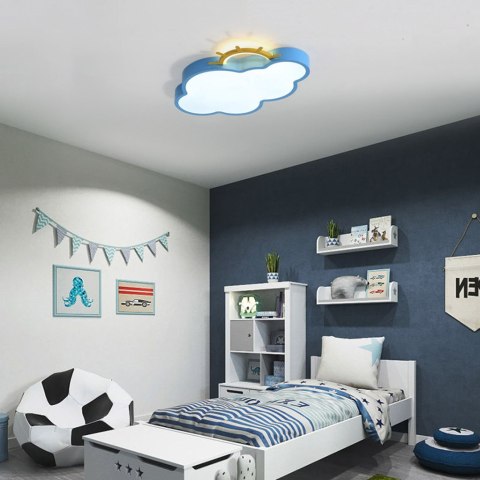 LAMPA LED CHMURKA SUFITOWA PLAFON DO POKOJU DZIECKA ŚCIEMNIALNA NA PILOTA LAMPA LED CHMURKA SUFITOWA PLAFON DO POKOJU DZIECKA ŚCIEMNIALNA NA PILOTA