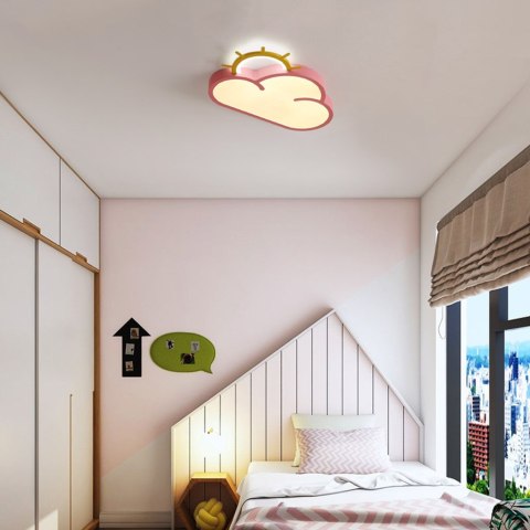 LAMPA LED CHMURKA SUFITOWA PLAFON DO POKOJU DZIECKA ŚCIEMNIALNA NA PILOTA LAMPA LED CHMURKA SUFITOWA PLAFON DO POKOJU DZIECKA ŚCIEMNIALNA NA PILOTA