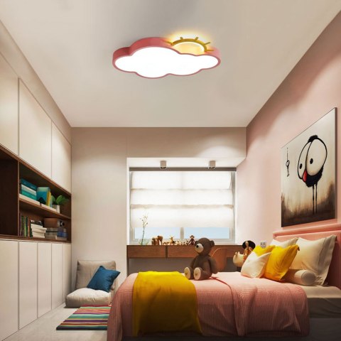 LAMPA LED CHMURKA SUFITOWA PLAFON DO POKOJU DZIECKA ŚCIEMNIALNA NA PILOTA LAMPA LED CHMURKA SUFITOWA PLAFON DO POKOJU DZIECKA ŚCIEMNIALNA NA PILOTA