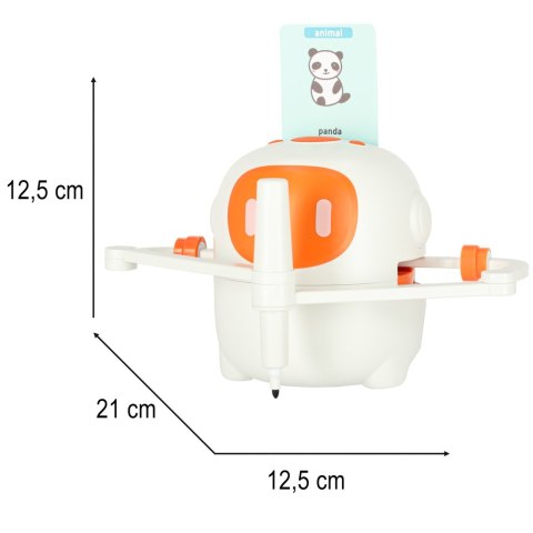 ROBOT RYSUJĄCY EDUKACYJNY INTERAKTYWNY ZESTAW MAZAKI FISZKI ANGIELSKI BIAŁY ROBOT RYSUJĄCY EDUKACYJNY INTERAKTYWNY ZESTAW MAZAKI FISZKI ANGIELSKI BIAŁY