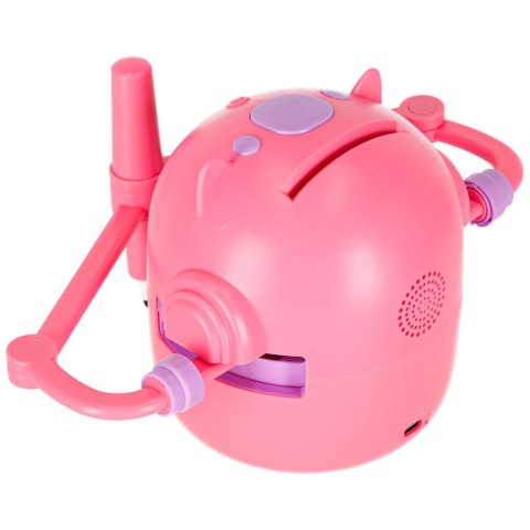 ROBOT RYSUJĄCY EDUKACYJNY INTERAKTYWNY ZESTAW MAZAKI FISZKI ANGIELSKI RÓŻOWY