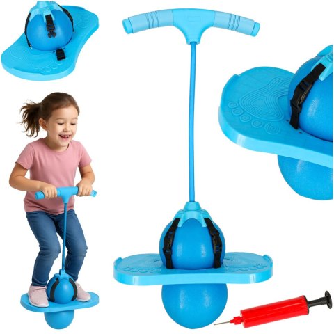 SKOCZEK DLA DZIECI DO 100KG SPRĘŻYNUJĄCY BALANSUJĄCY POGO JUMPER RÓWNOWAGA SKOCZEK DLA DZIECI DO 100KG SPRĘŻYNUJĄCY BALANSUJĄCY POGO JUMPER RÓWNOWAGA