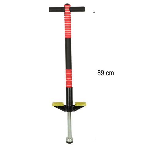 SKOCZEK DRĄŻEK DO SKAKANIA POGO STICK Z REGULACJĄ DLA DZIECI DO 40KG CZERWONY SKOCZEK DRĄŻEK DO SKAKANIA POGO STICK Z REGULACJĄ DLA DZIECI DO 40KG CZERWONY