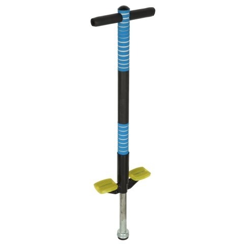 SKOCZEK DRĄŻEK DO SKAKANIA POGO STICK Z REGULACJĄ DLA DZIECI DO 40KG NIEBIESKI SKOCZEK DRĄŻEK DO SKAKANIA POGO STICK Z REGULACJĄ DLA DZIECI DO 40KG NIEBIESKI