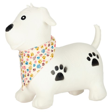 SKOCZEK GUMOWY POMPOWANY PIESEK DO SKAKANIA DLA DZIECI DO 25KG POMPKA