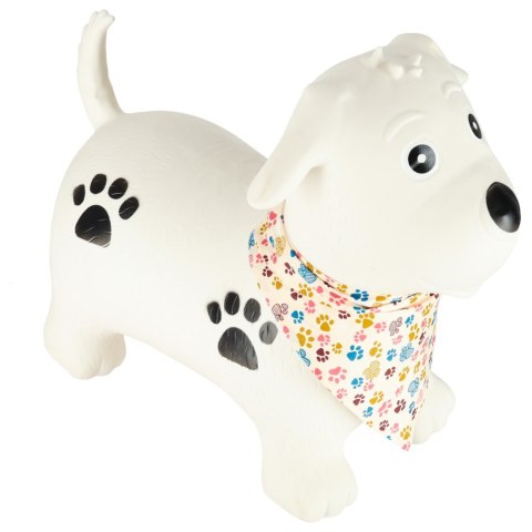 SKOCZEK GUMOWY POMPOWANY PIESEK DO SKAKANIA DLA DZIECI DO 25KG POMPKA