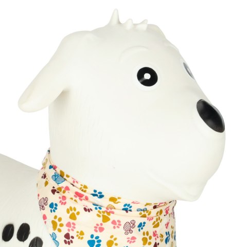 SKOCZEK GUMOWY POMPOWANY PIESEK DO SKAKANIA DLA DZIECI DO 25KG POMPKA