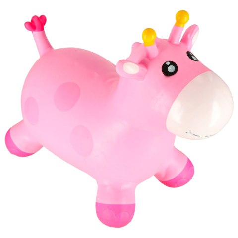SKOCZEK GUMOWY POMPOWANY ŻYRAFA DO SKAKANIA DLA DZIECI DO 25KG POMPKA