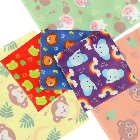 SORTER SENSORYCZNY PUDEŁKO Z CHUSTECZKAMI MONTESSORI MATA KONTRASTOWA 2W1 SORTER SENSORYCZNY PUDEŁKO Z CHUSTECZKAMI MONTESSORI MATA KONTRASTOWA 2W1