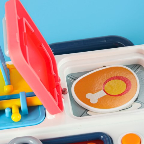 TABLICA SENSORYCZNA MANIPULACYJNA MONTESSORI KUCHNIA ZEGAR ŚWIATŁO DŹWIĘKI TABLICA SENSORYCZNA MANIPULACYJNA MONTESSORI KUCHNIA ZEGAR ŚWIATŁO DŹWIĘKI