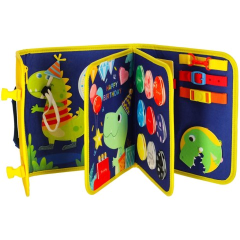 TABLICA MANIPULACYJNA SENSORYCZNA DLA DZIECI MONTESSORI WALIZKA PLECAK NIEBIESKA TABLICA MANIPULACYJNA SENSORYCZNA DLA DZIECI MONTESSORI WALIZKA PLECAK NIEBIESKA