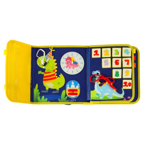 TABLICA MANIPULACYJNA SENSORYCZNA DLA DZIECI MONTESSORI WALIZKA PLECAK NIEBIESKA TABLICA MANIPULACYJNA SENSORYCZNA DLA DZIECI MONTESSORI WALIZKA PLECAK NIEBIESKA