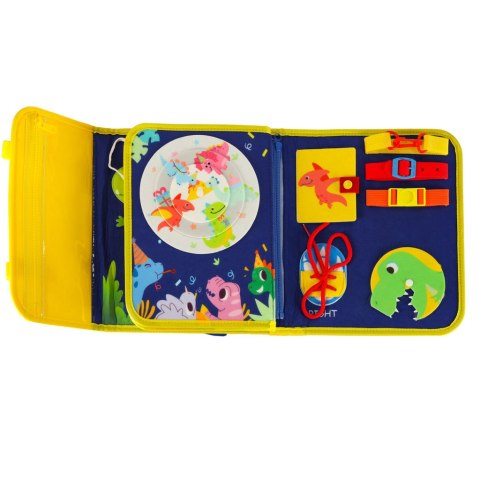 TABLICA MANIPULACYJNA SENSORYCZNA DLA DZIECI MONTESSORI WALIZKA PLECAK NIEBIESKA TABLICA MANIPULACYJNA SENSORYCZNA DLA DZIECI MONTESSORI WALIZKA PLECAK NIEBIESKA