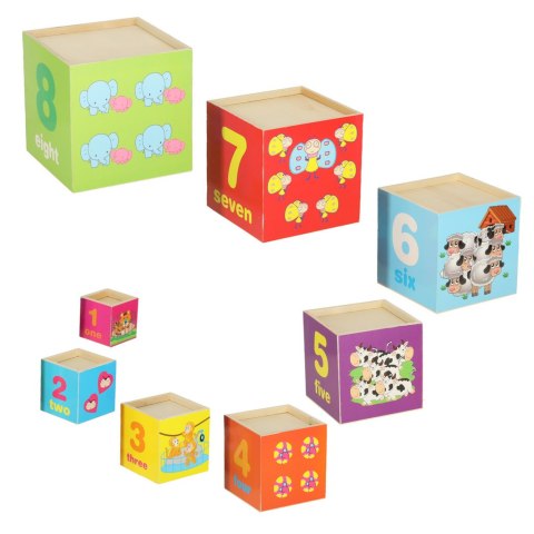 WIEŻA DREWNIANA UKŁADANKA 71CM XXL EDUKACYJNA SORTER KSZTAŁTY NAUKA LICZENIA WIEŻA DREWNIANA UKŁADANKA 71CM XXL EDUKACYJNA SORTER KSZTAŁTY NAUKA LICZENIA