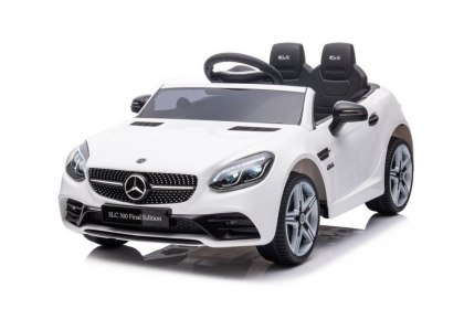 AUTO NA AKUMULATOR DLA DZIECKA MERCEDES SLC 300 2X45W EVA PILOT SKÓRA LED MP3